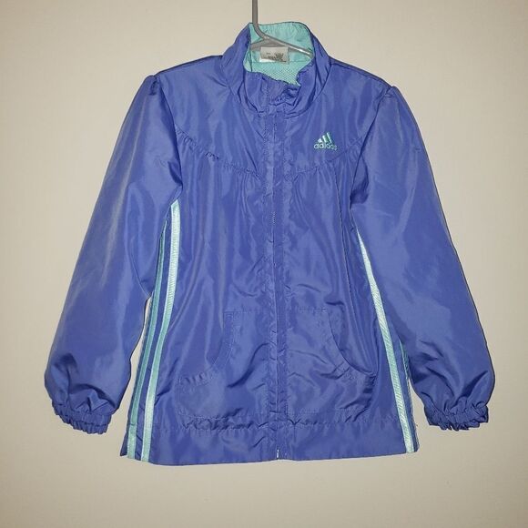 ADIDAS PURPLE LIGHTWEIGHT JACKET SIZE 6X NWOT - Picture 1 of 5